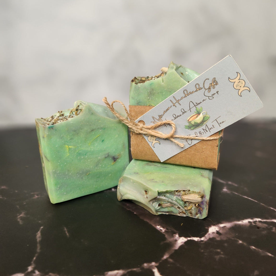 Basil & Mint Tea Artisan Soap